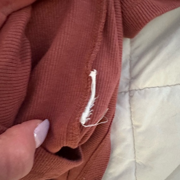 Abercrombie & Fitch off shoulder ribbed top size M - Picture 5 of 5